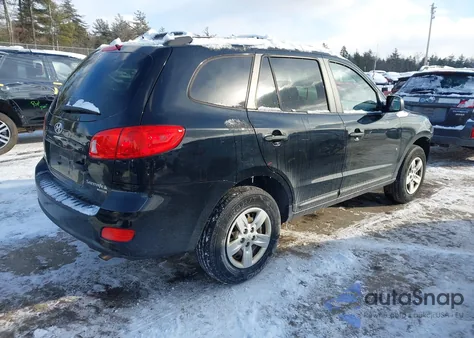2009 Hyundai Santa Fe Gls z USA, uszkodzony, nr VIN 5NMSG73D19H318816